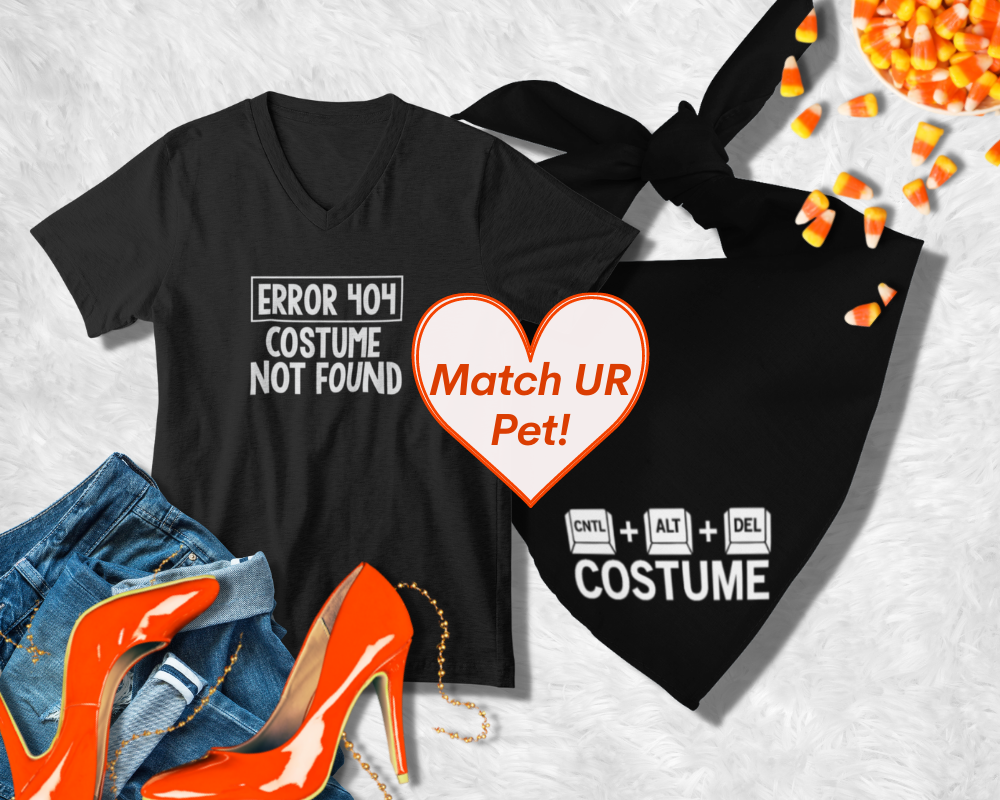 halloween matching dog costumes