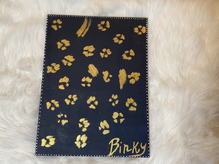 dog paw print crafts dog paw print painting